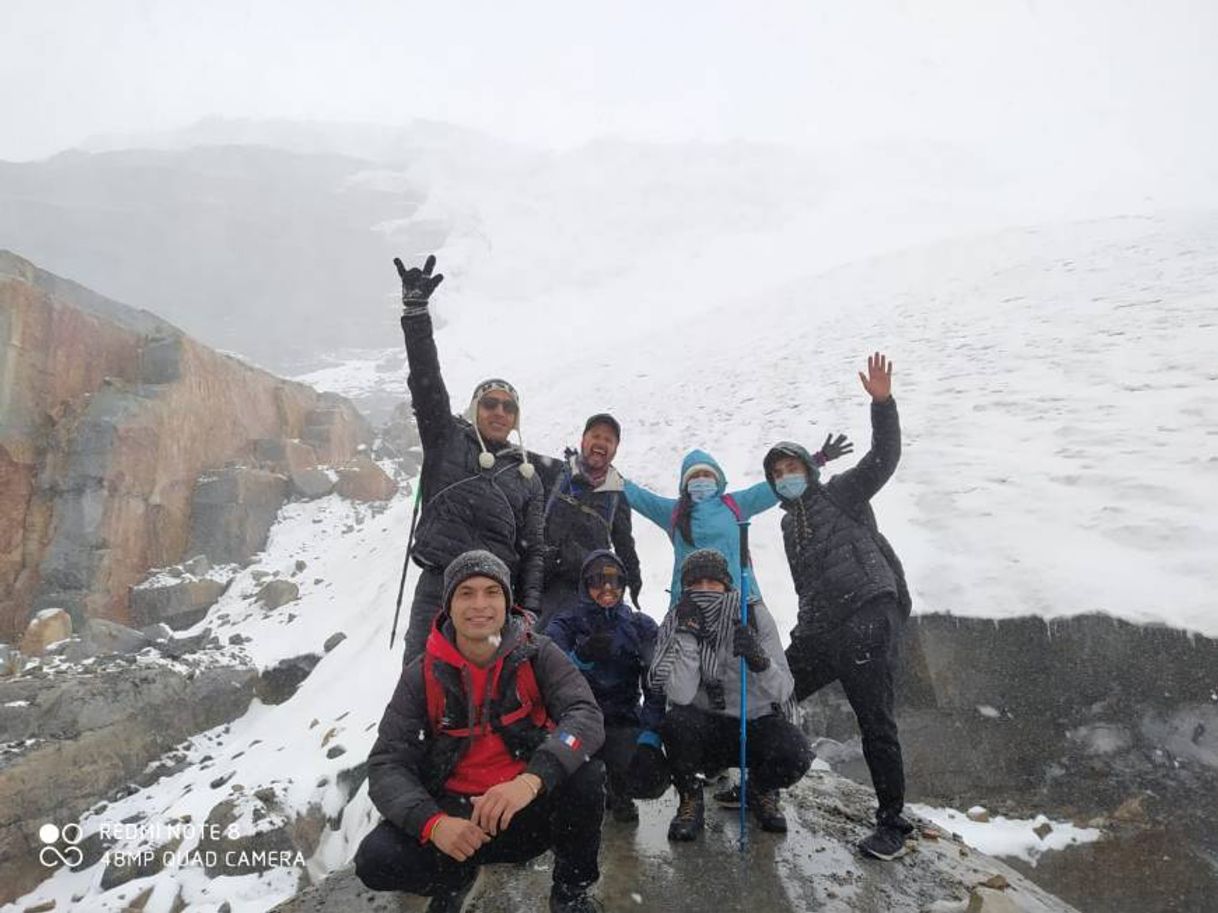 Lugar nevado del cocuy