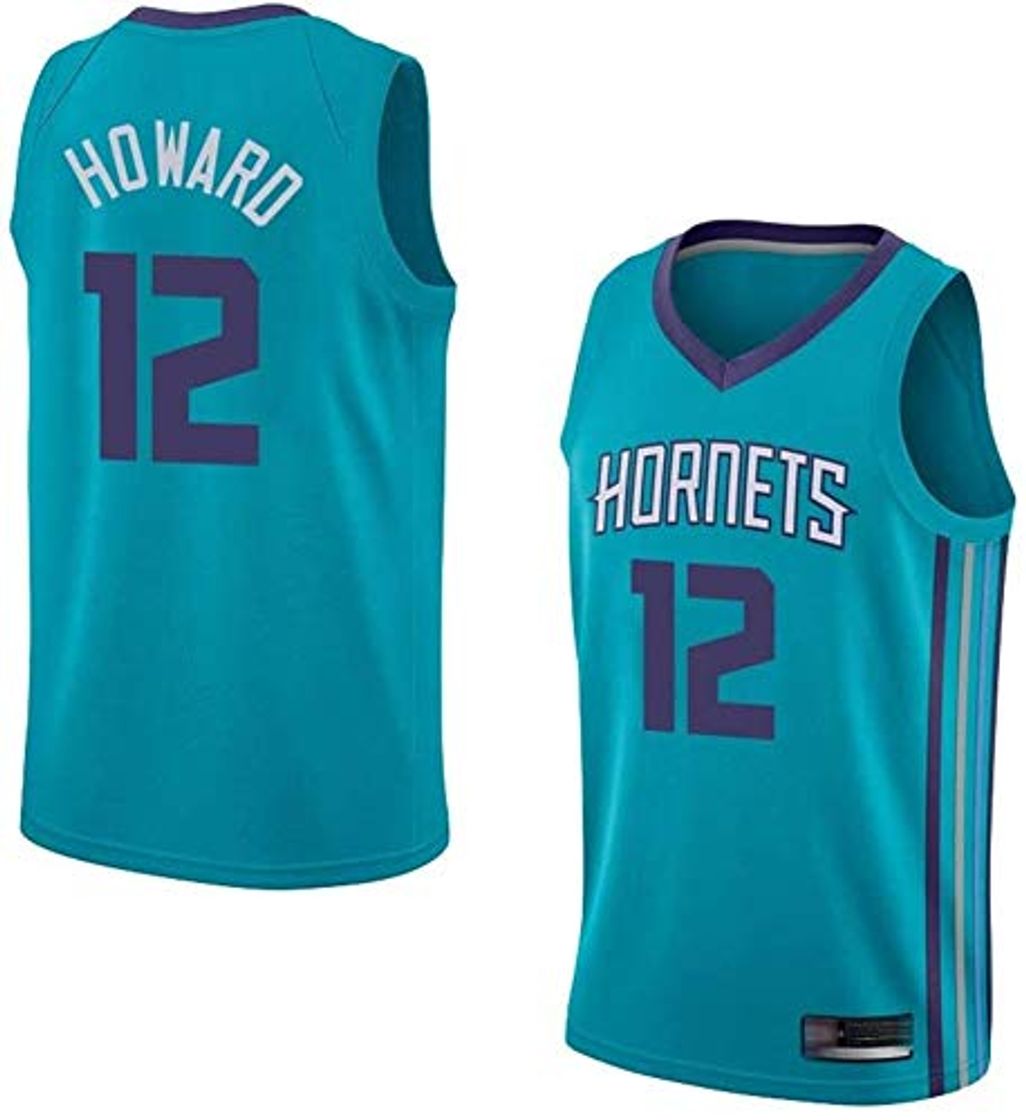 Moda Jersey de Baloncesto de los Hombres NBA Charlotte Hornets 12# Dwight Howard