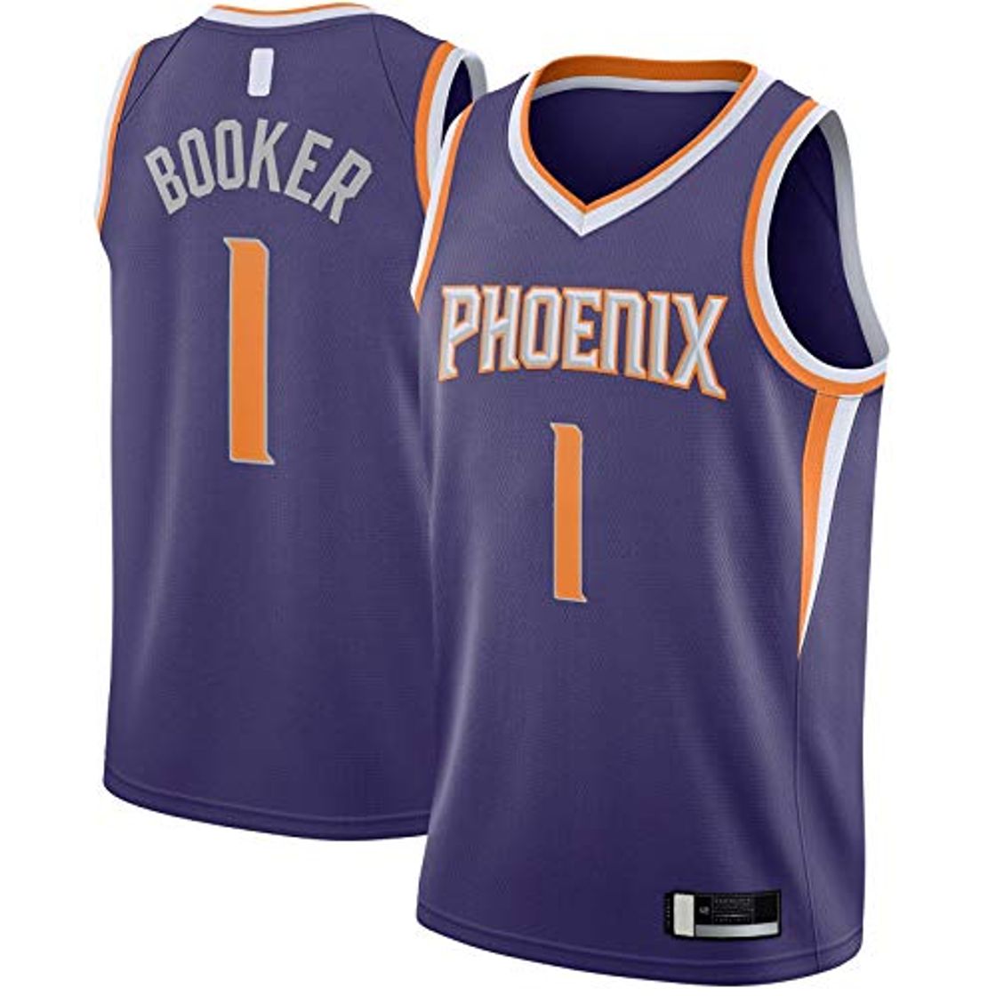 Moda Devin Top Camiseta sin Mangas Booker Phoenix Basketball Jersey Suns Ropa #1