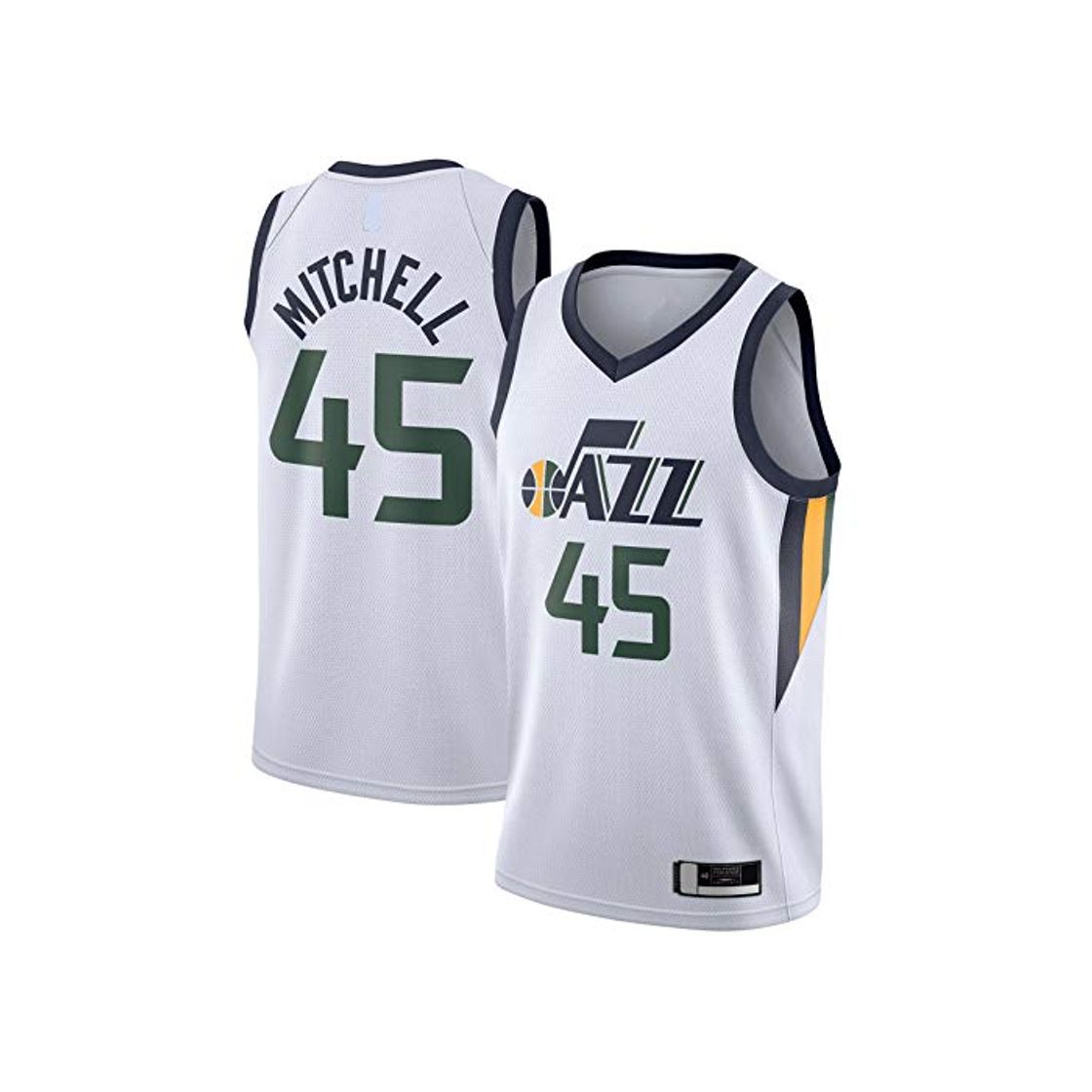 Moda Donovan Mesh Mitchell Top Sin Mangas Utah Basketball Jersey Jazz Sportswear #45