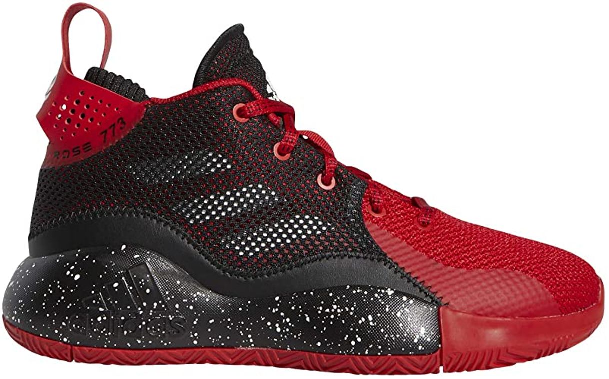 Moda adidas D Rose 773 2020 J, Zapatillas Unisex niños, FTWBLA