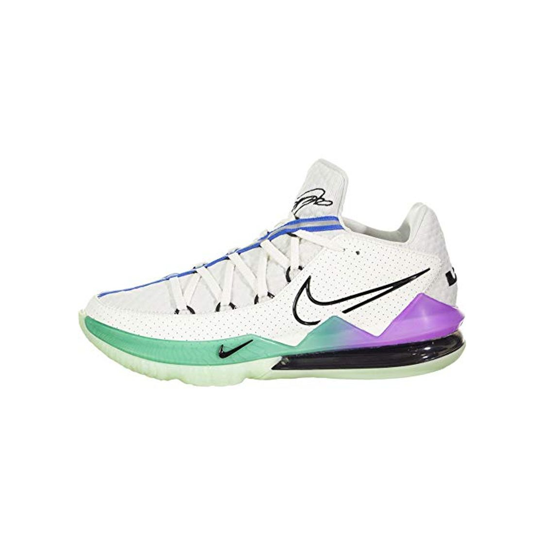 Moda Nike Zapatos Hombre Lebron 17 Bajo Brillo En La Oscuridad CD5007-005,