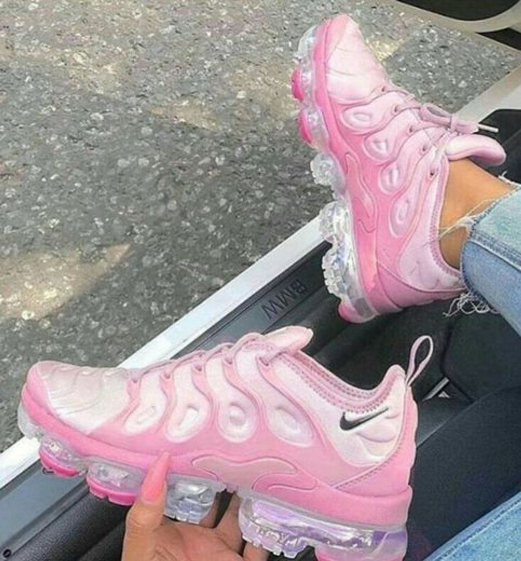 Fashion Nike Air VaporMax Plus Rosa/Branco