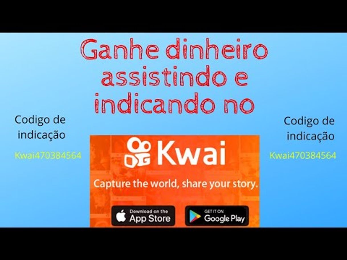 Fashion Kwai, ganhe dinheiro nesse app. Espero que gostem e entrem. 