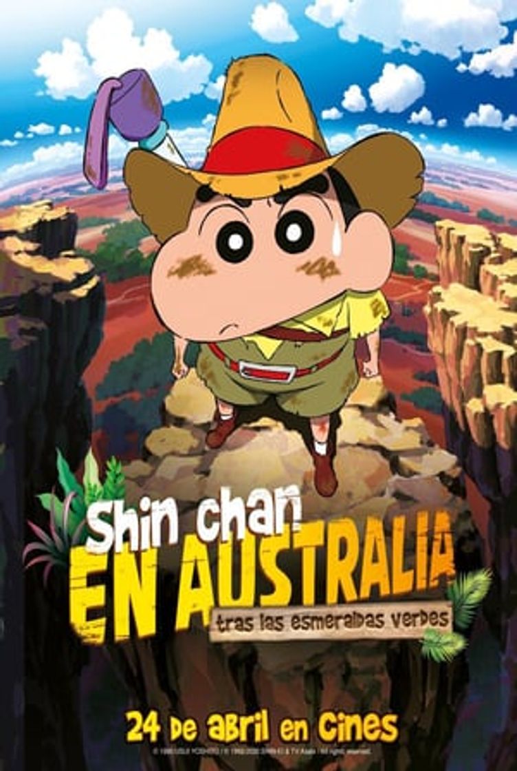 Película Shin Chan en Australia. Tras las esmeraldas verdes