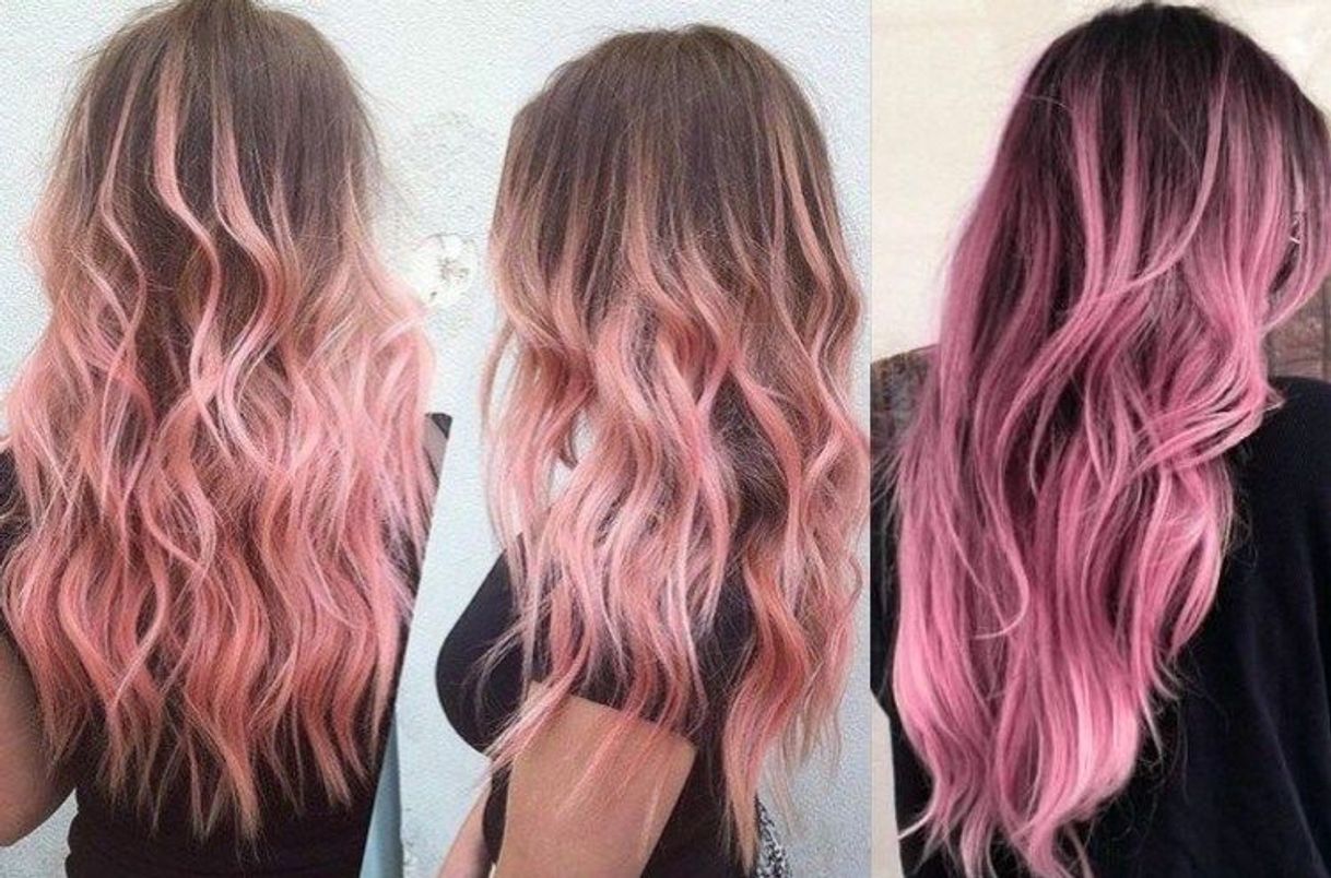 Moda Cabelo rosa