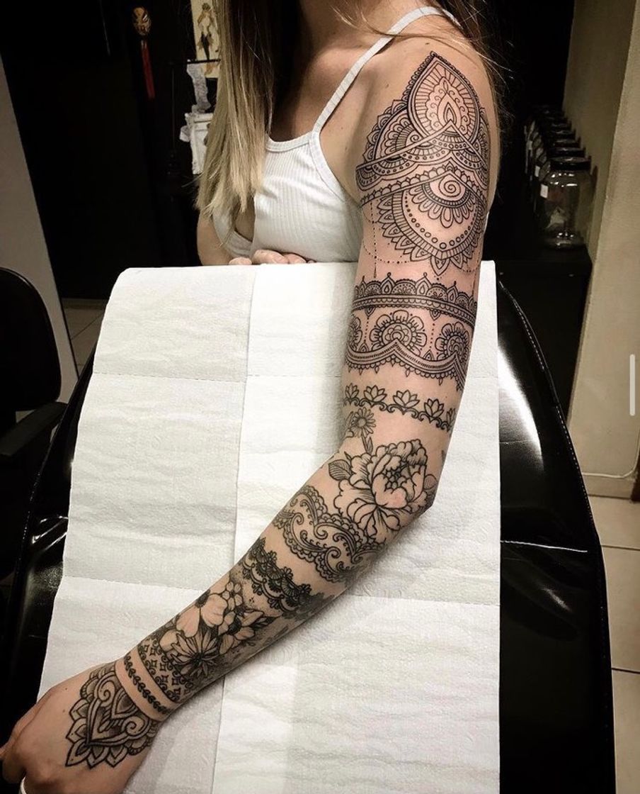 Moda Tatuagem mandala 