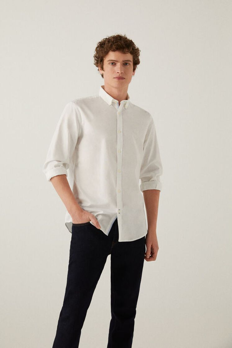 Social CAMISA LINO Springfield