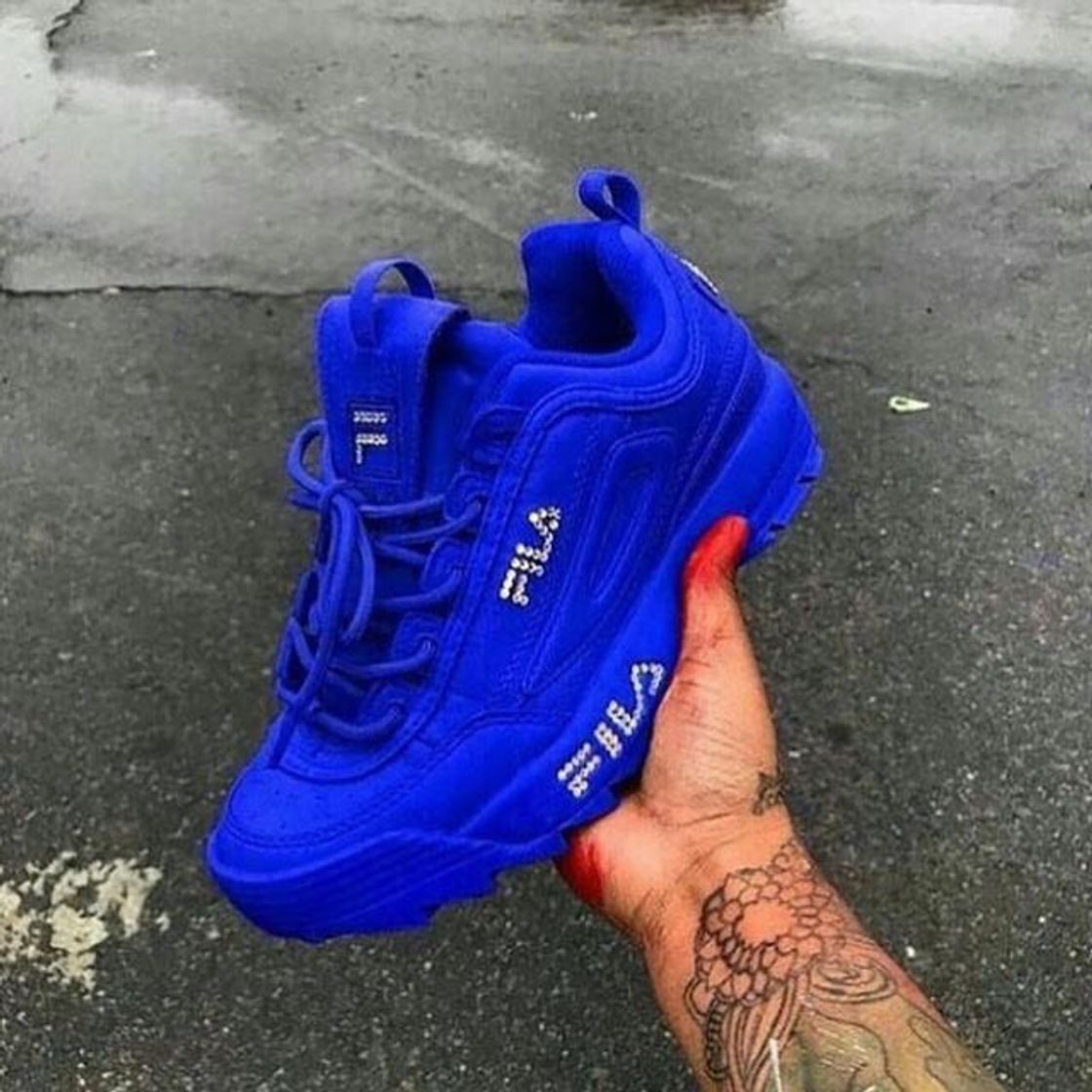 Moda Fila azul 💙💙💙