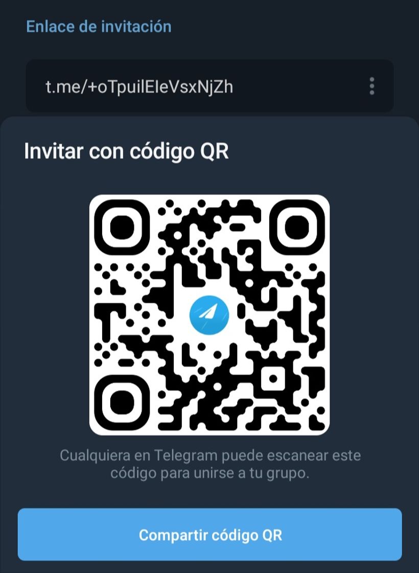 Producto Contact me en Telegram