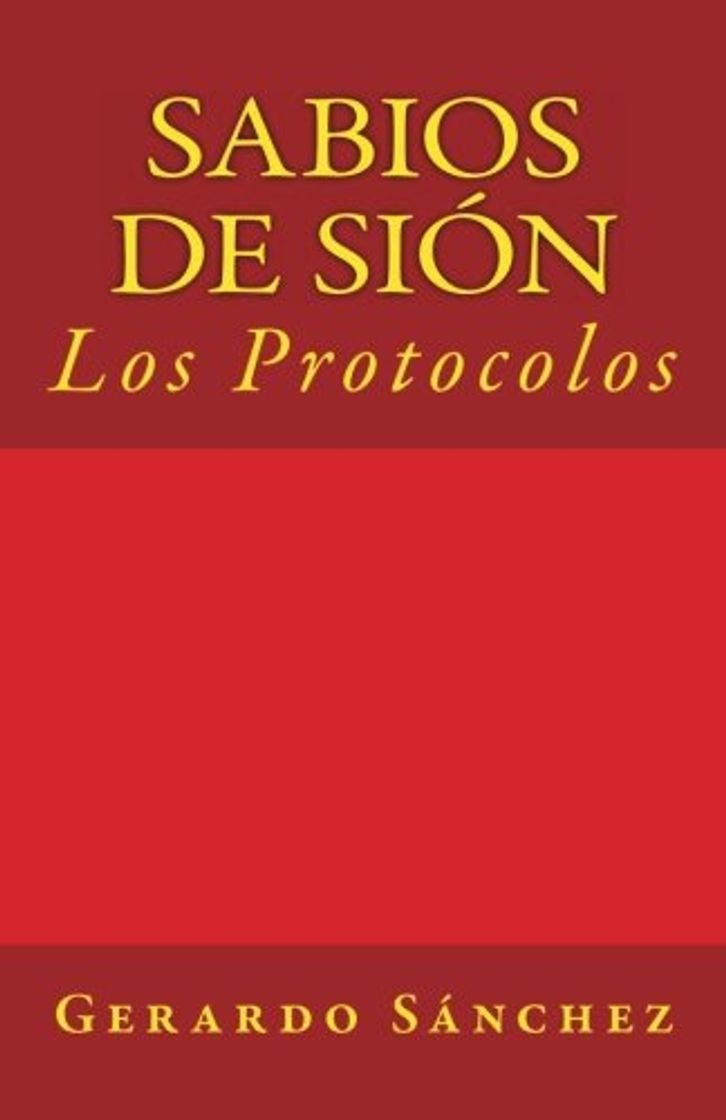 Book Sabios de Sion