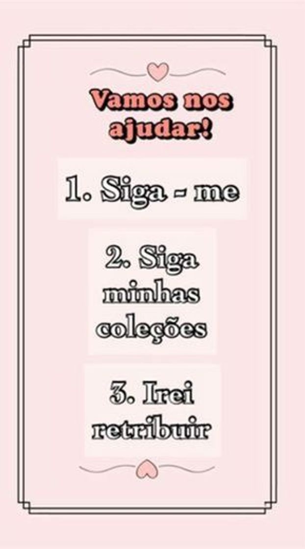 Social Vamos nos ajudar! 🥰