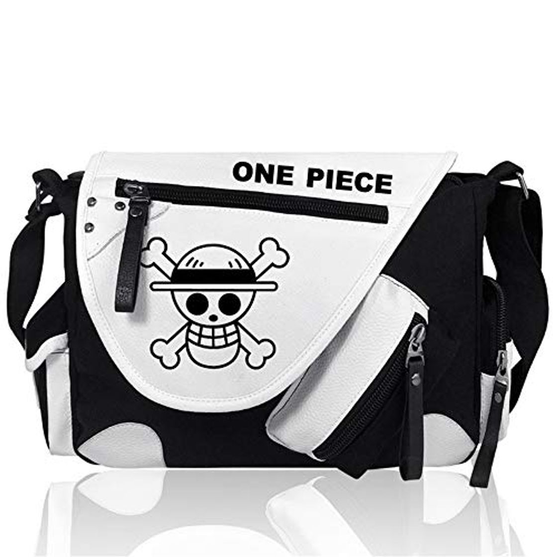 Fashion Anime ONE PIECE Cosplay Mochila Messenger Bag Bolsa de Hombro Bolso Bandolera Mensajero Bolsa