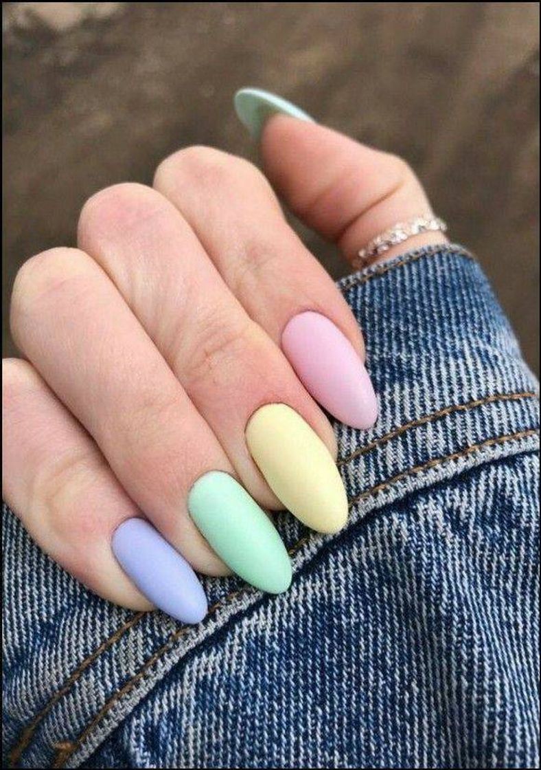 Moda Unhas coloridas🧚