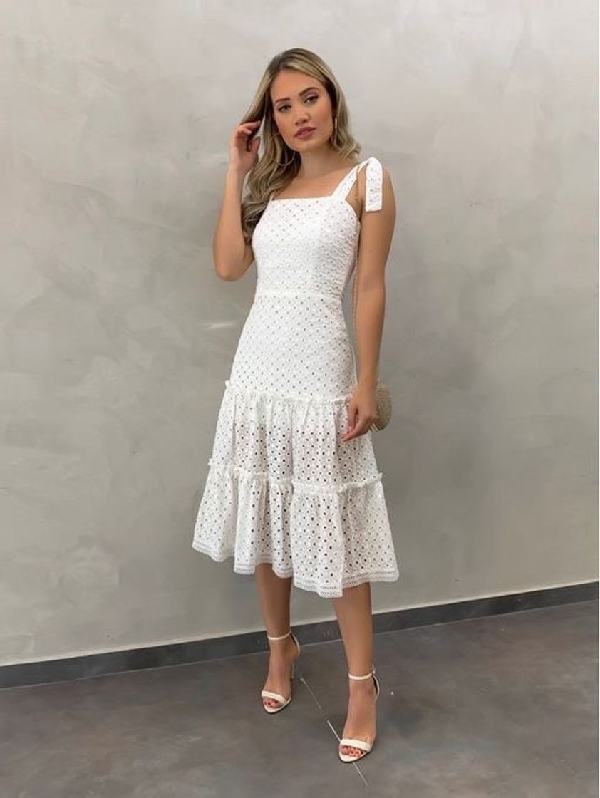 Fashion Vestido branco 