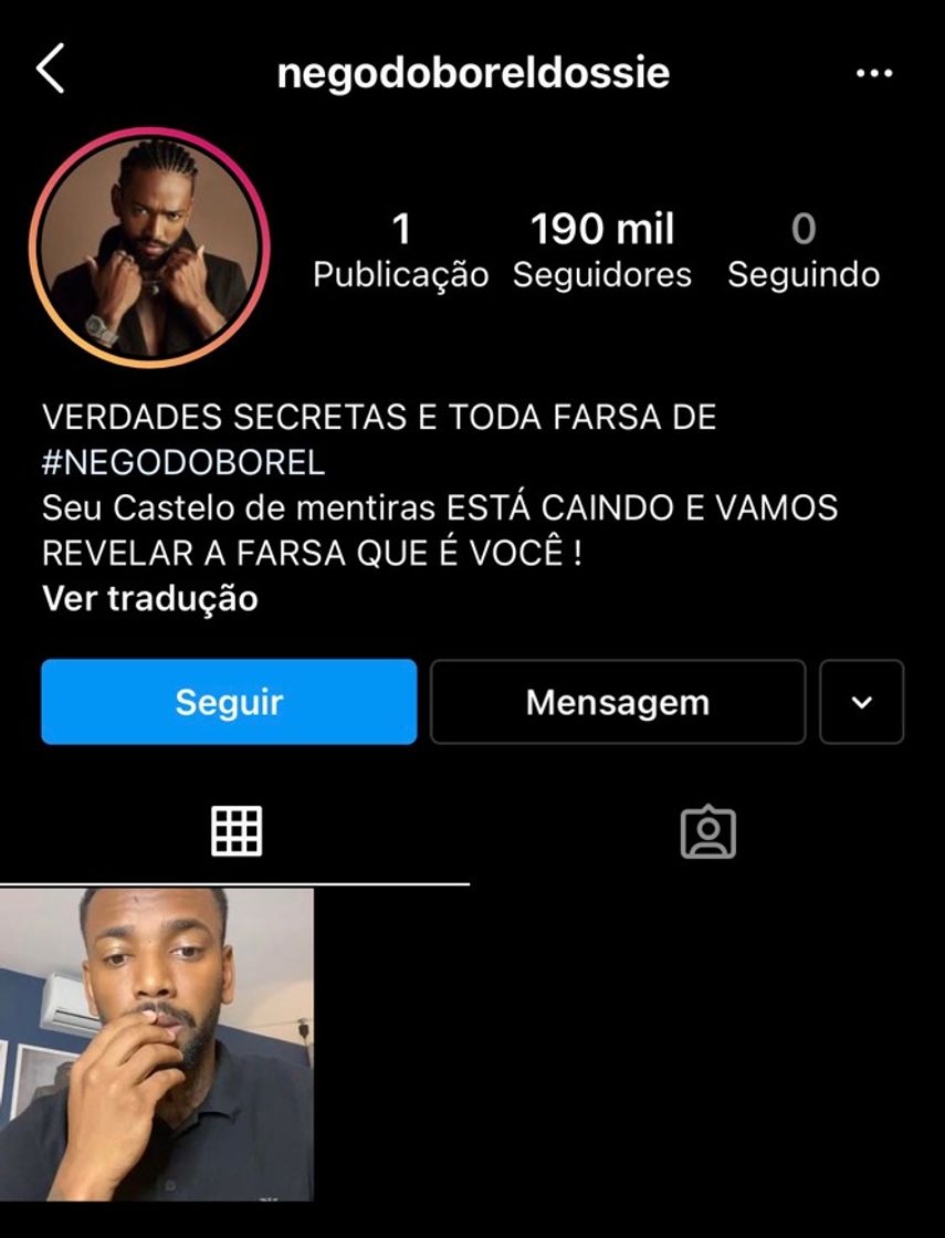 Fashion CHOCADA! Página de exposed de Nego alcança 190mil seguidores