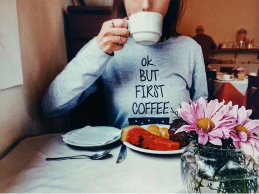 But first... ☕️✨