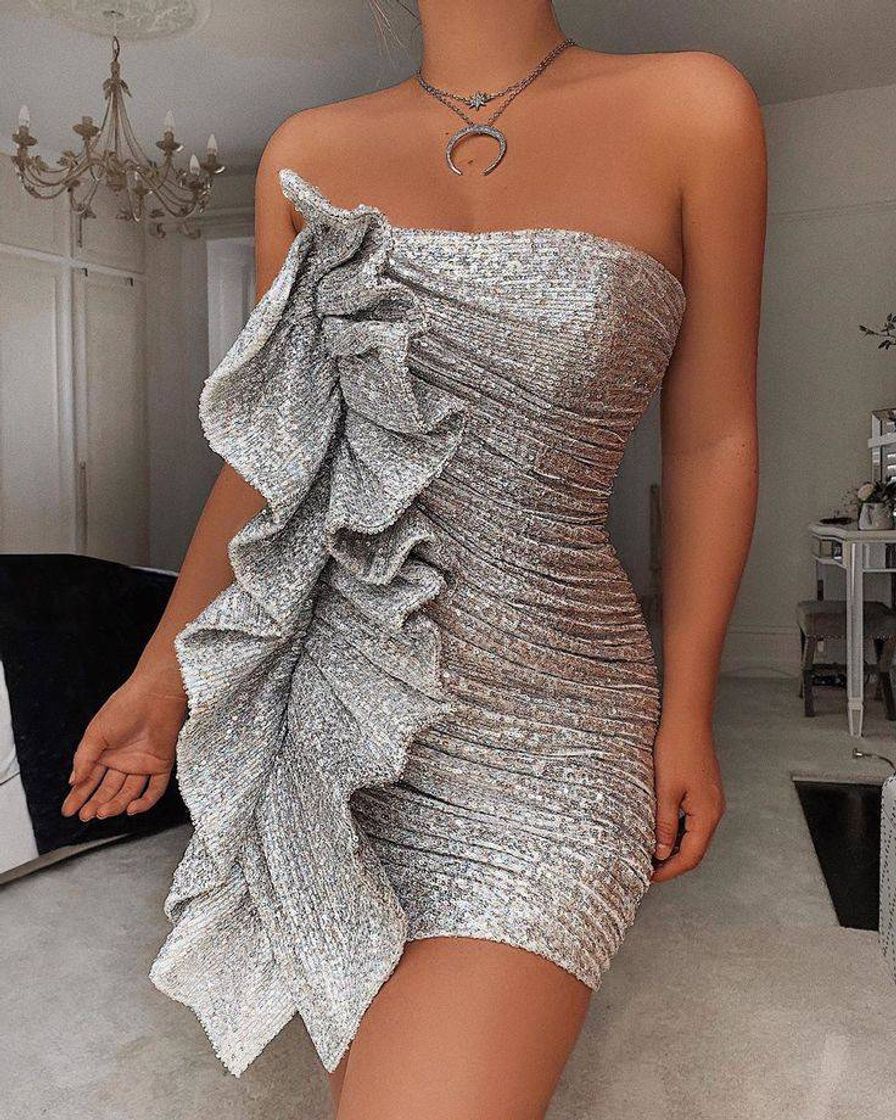 Fashion silver dress