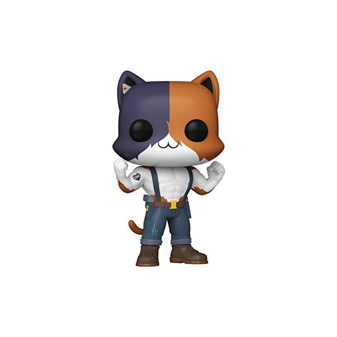 Social Funko- Pop Games Fortnite Meowscles Juguete Coleccionable, Multicolor