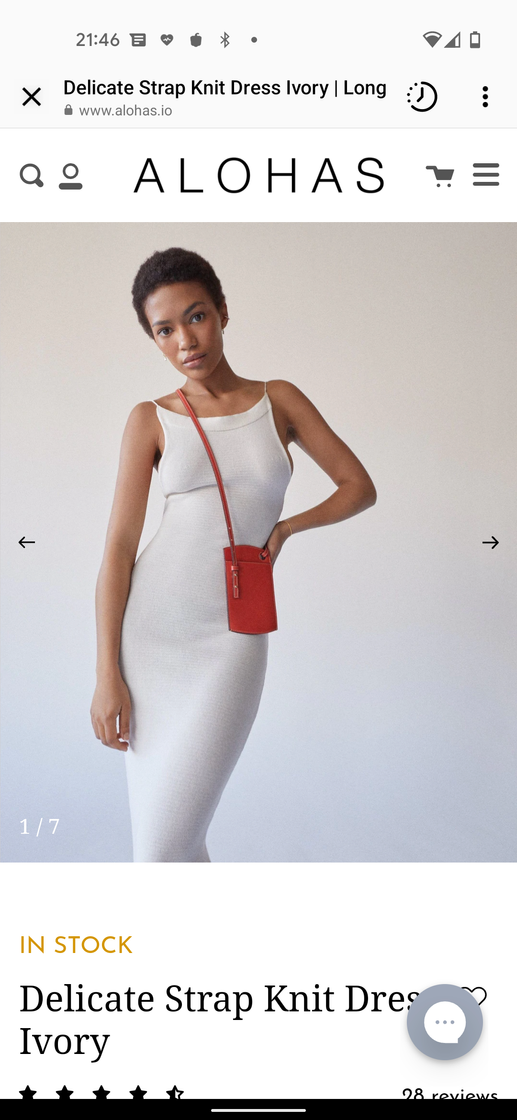 Social Vestido punto blanco