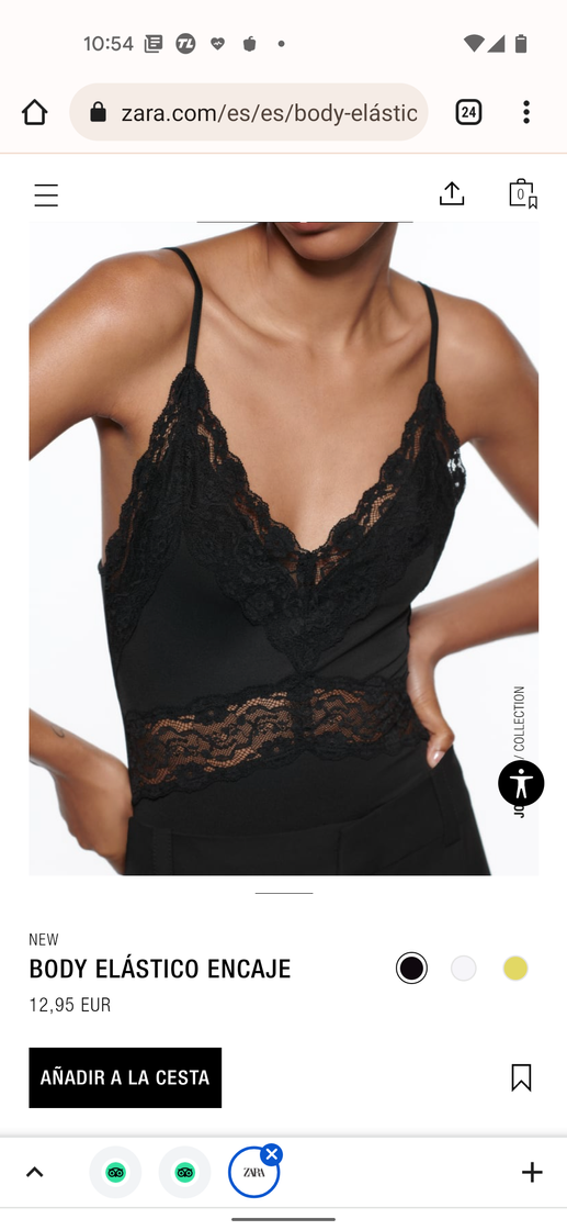 Social Body encaje zara