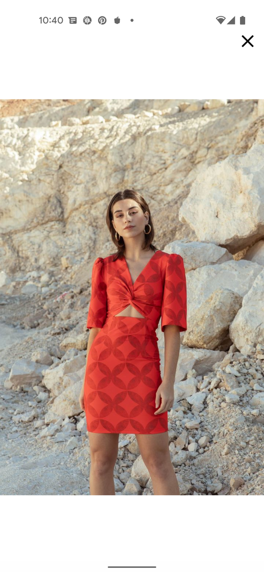 Social Vestido rojo