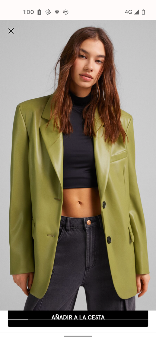 Moda Blazer verde