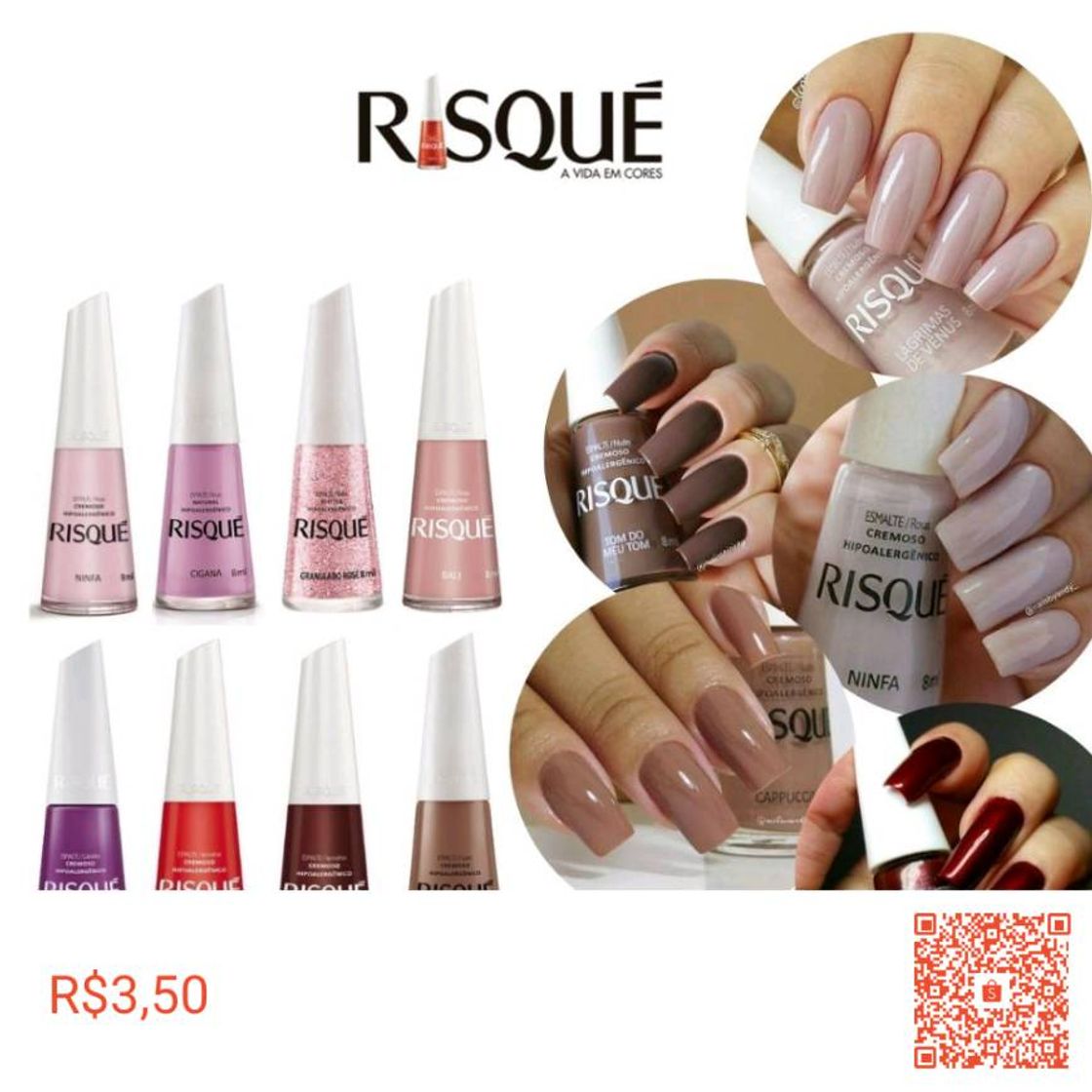 Fashion esmalte risque