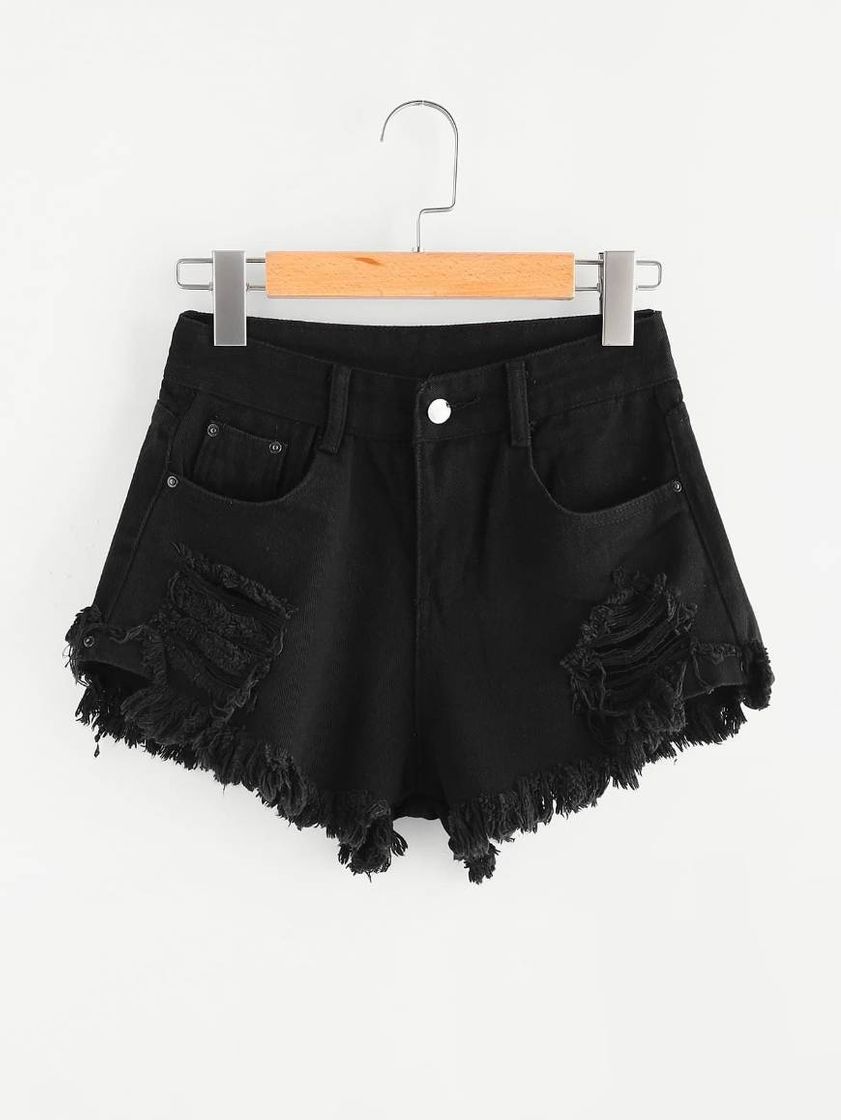 Fashion Shortinho preto básico perfeito para qualquer ocasião 