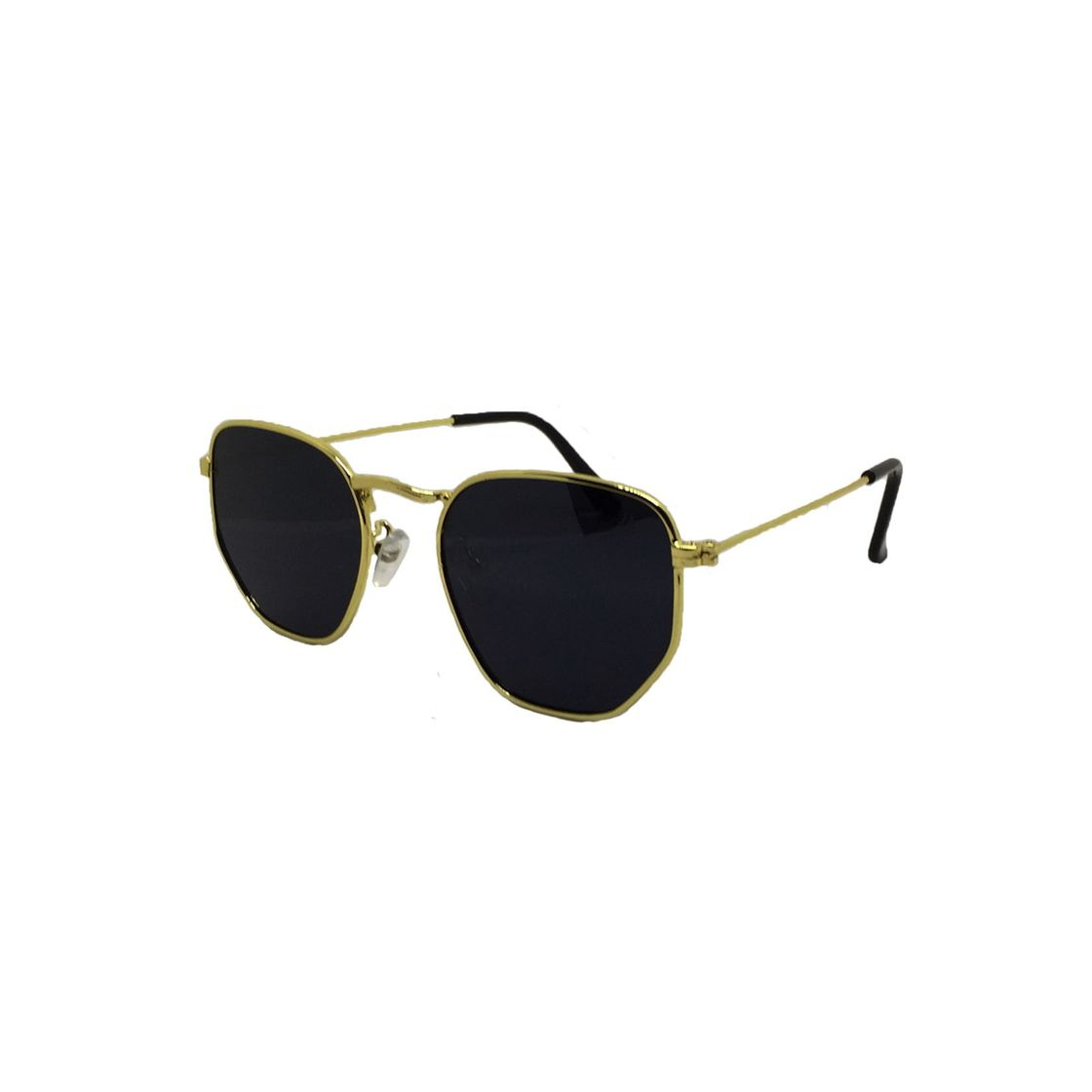 Oculos de Sol Masculino Volpz Hexagonal Dourado

