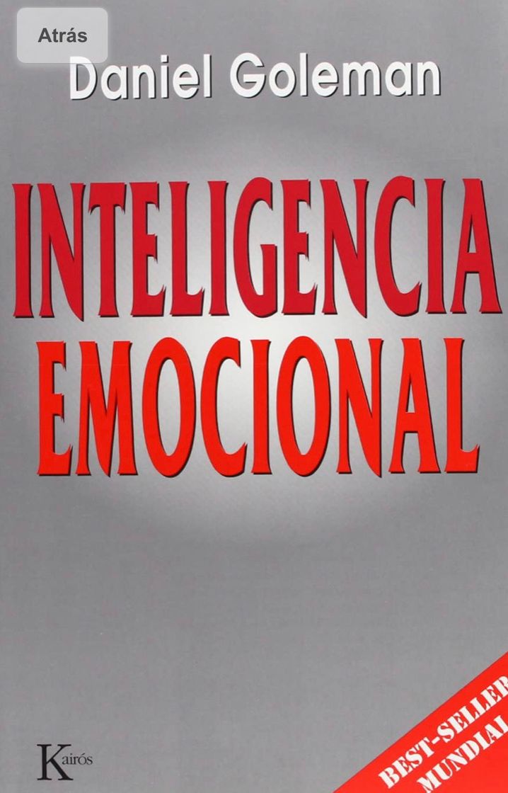 Book INTELIGENCIA EMOCIONAL - Daniel Goleman