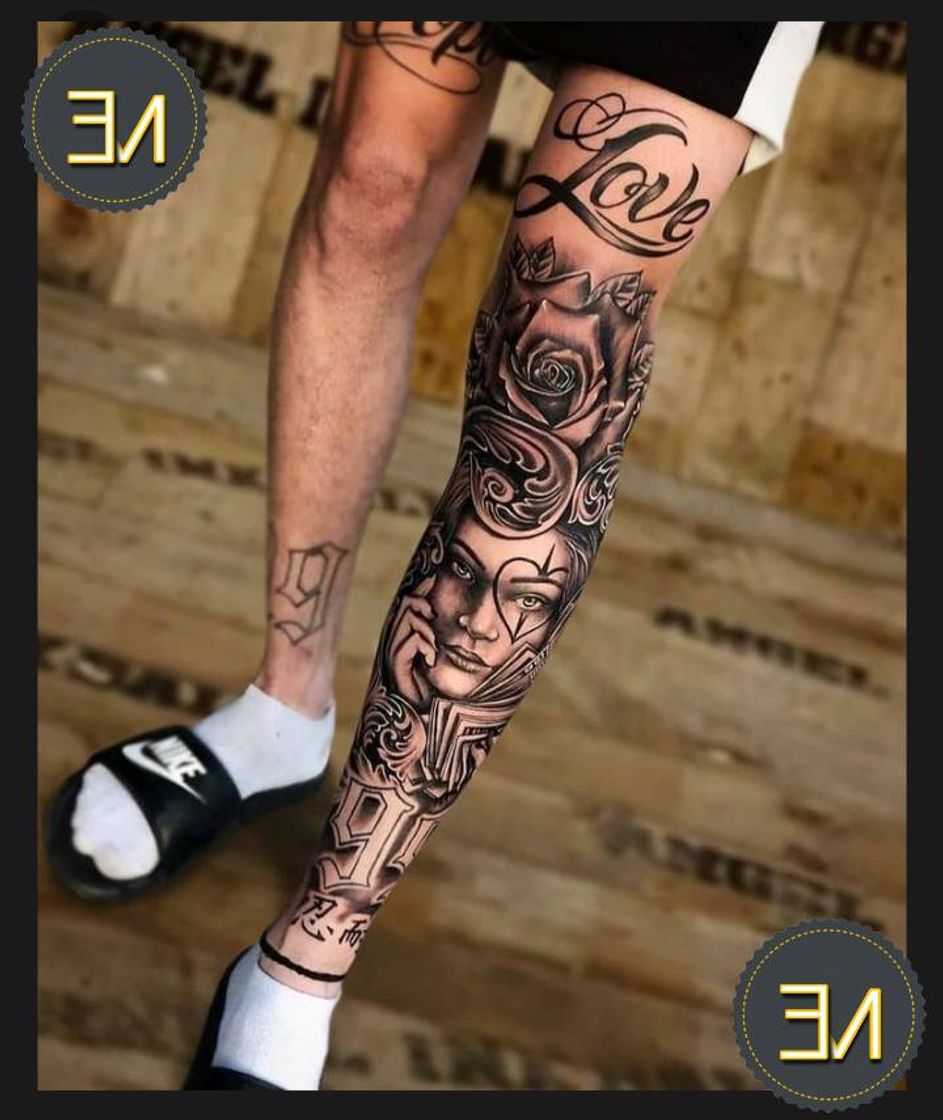 Social Tattoo masculina