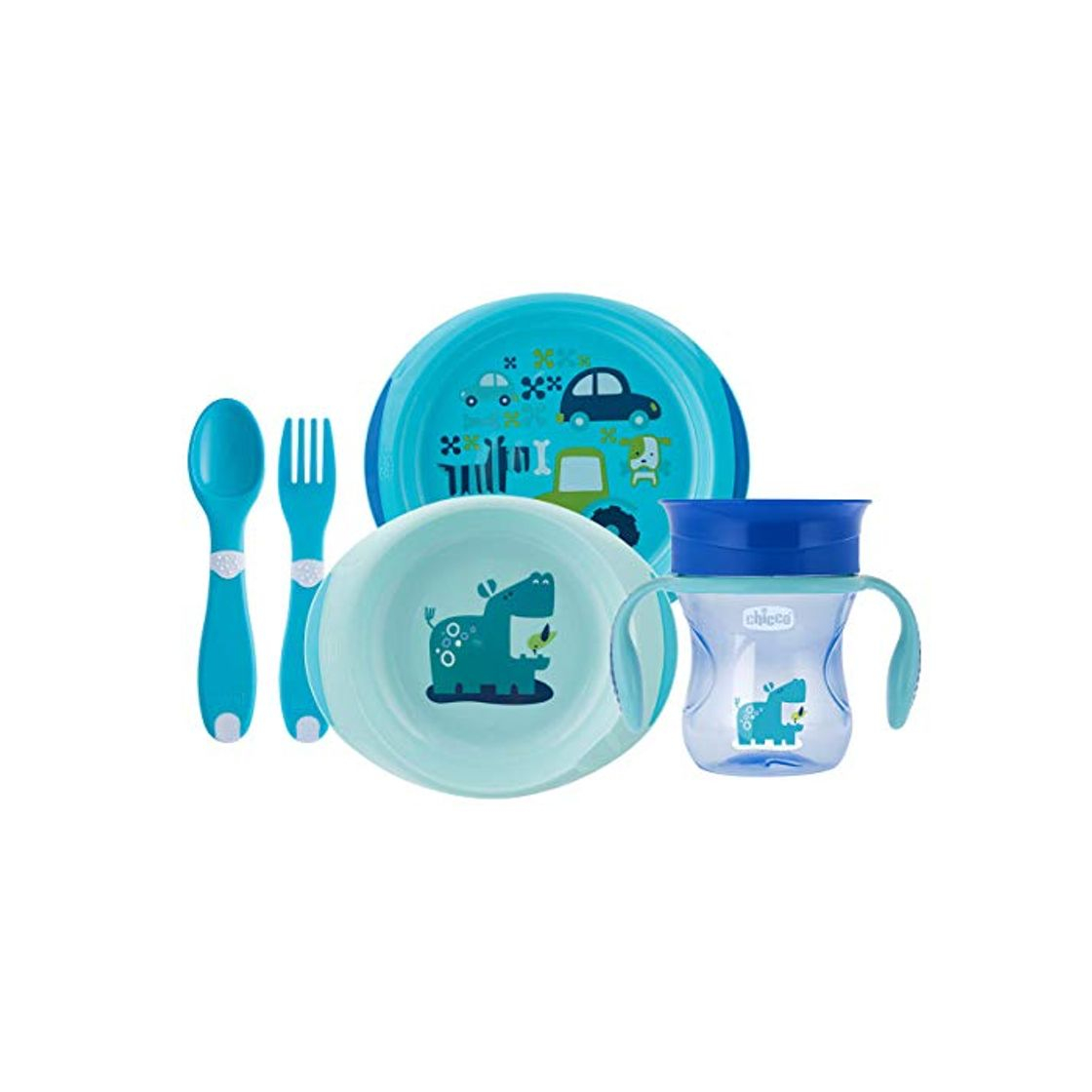 Products Chicco - Set completo comida, incluye platos