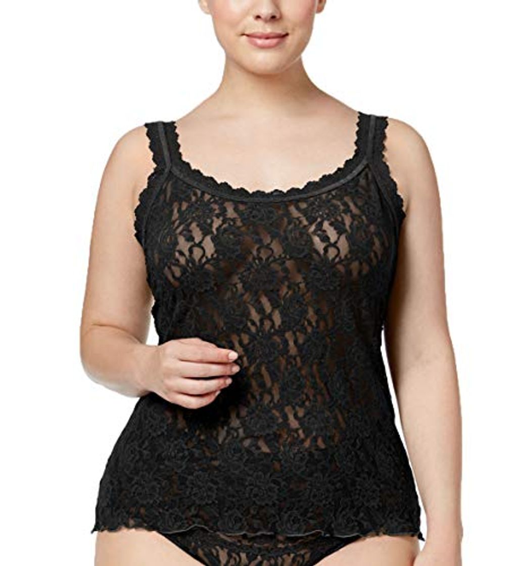 Social Signature Lace Unlined Camisole Plus Size
