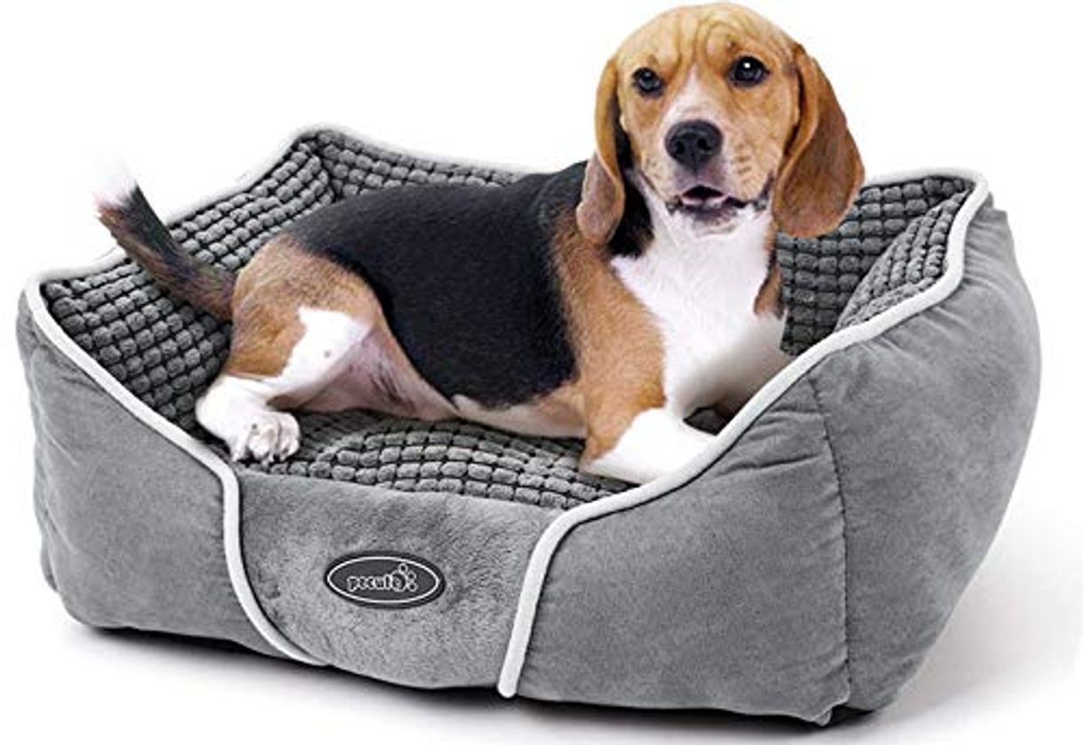 Producto Pecute Cama de Perros y Mascotas Básica Cama de Suave Gamuza para