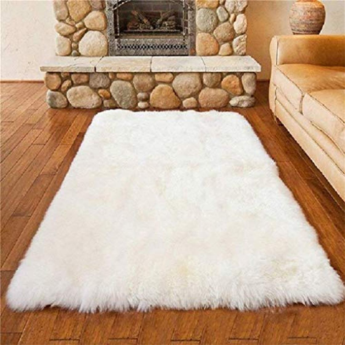 Producto DAOXU Piel de Imitación,Cozy sensación como Real, Alfombra de Piel sintética Lavable