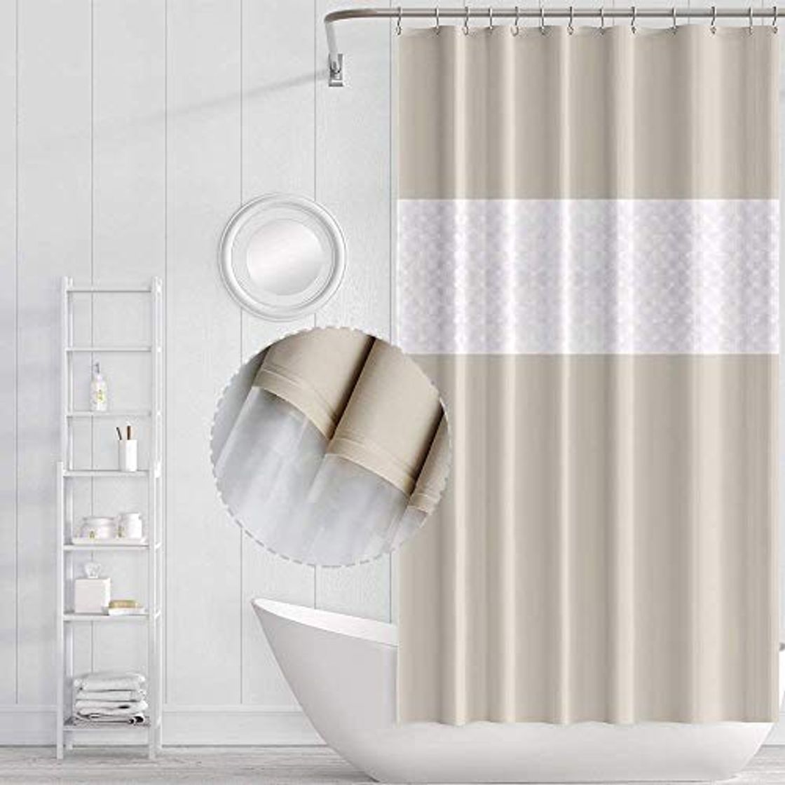 Producto Funria Cortina Baño Impermeable Antimoho Antibacteriano Cortinas Baño EVA Cortinas de Ducha