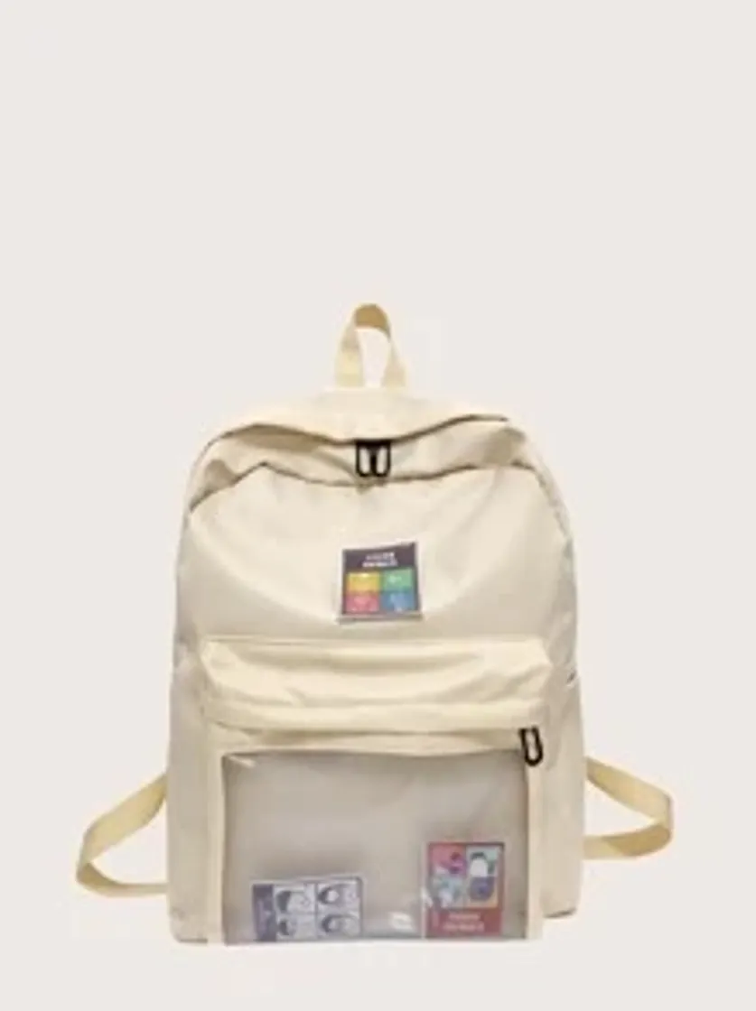 Moda Pocket Front Clear Backpack