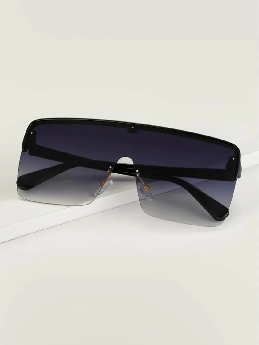 Moda Flat Top Shield Sunglasses