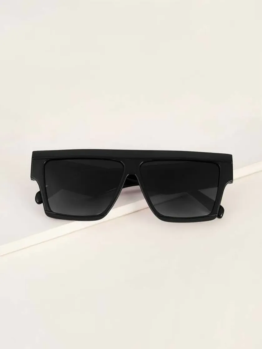 Moda Flat Top Shield Sunglasses