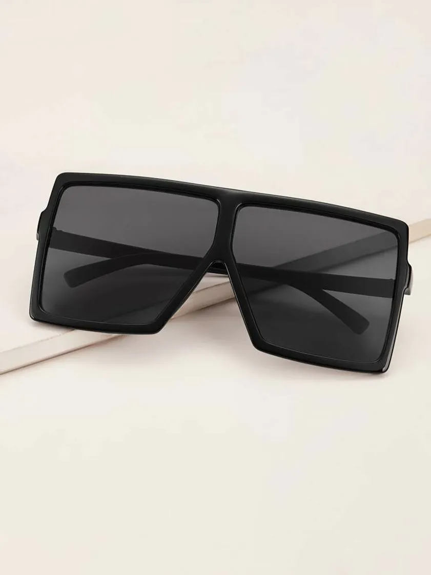 Moda Flat Top Shield Sunglasses