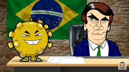 Bolsonaro x corona vírus 