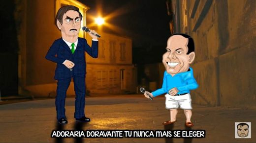 Bolsonaro x João Doria duelo de rima