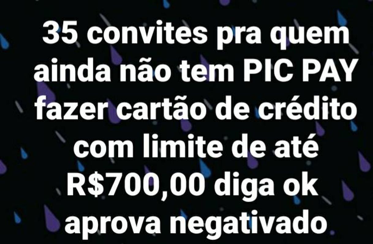 Social http://www.picpay.com/convite?@X9L52U