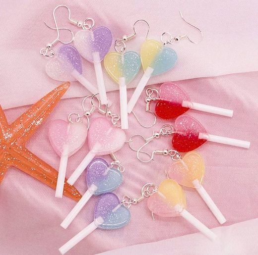 lollipop earrings ♡