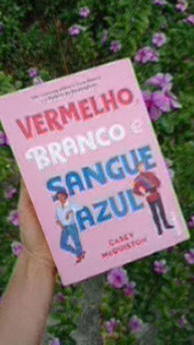 Book Vermelho Branco e Sangue Azul