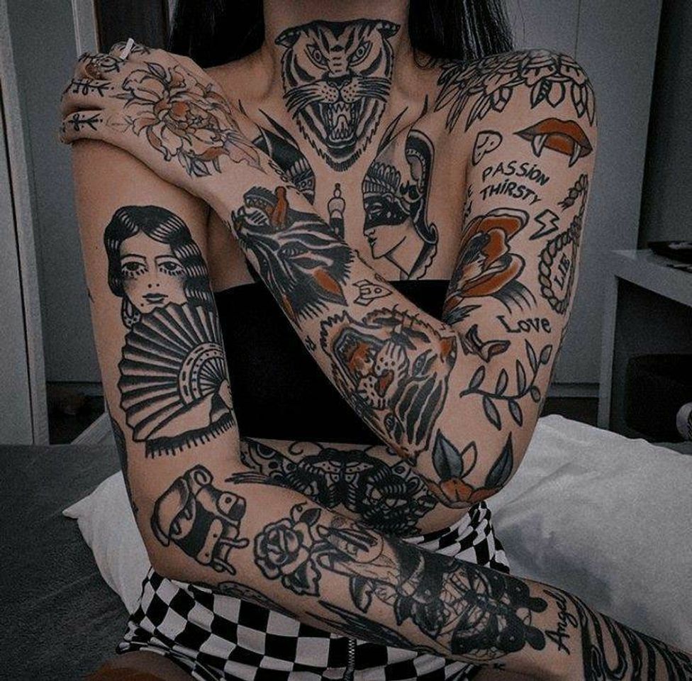 Moda #tattoofem