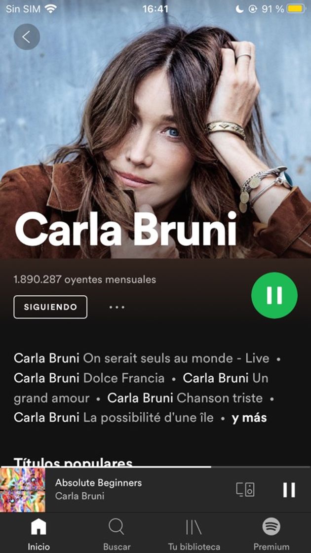Music Carla Bruni