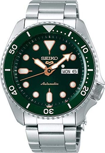 Montre Seiko 5 Sport automatique Lunette Verte