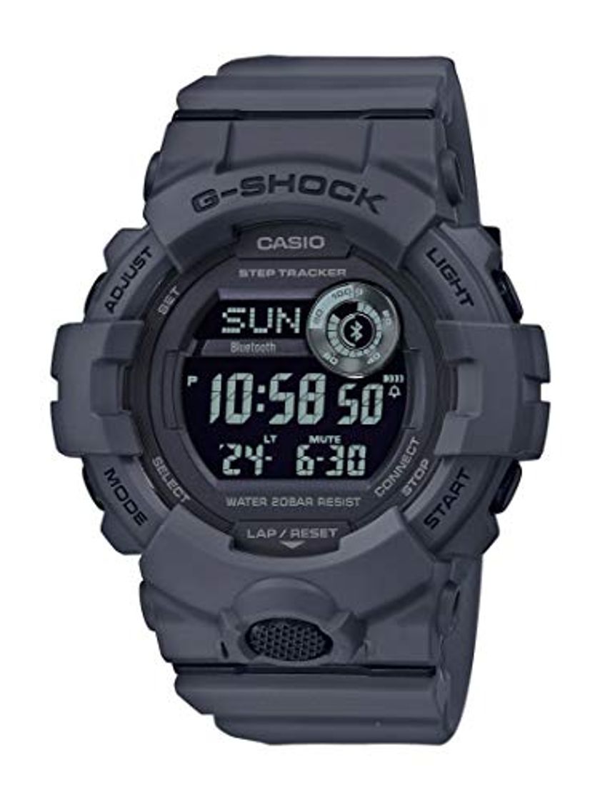 Social Casio Reloj Digital para Hombre de Cuarzo con Correa en Plástico GBD-800UC-8ER